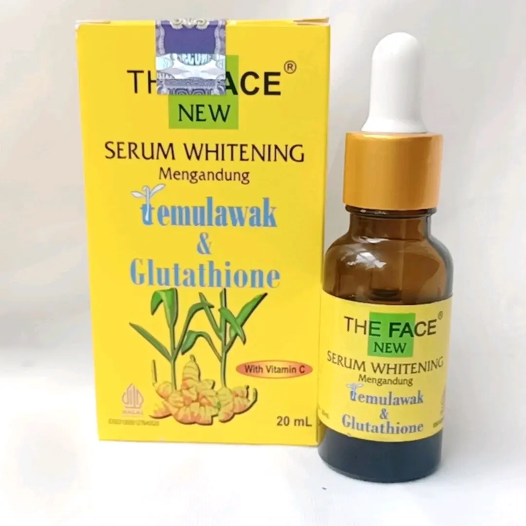 THE FACE NEW TEMULAWAK SERUM WHITENING Vitamin c