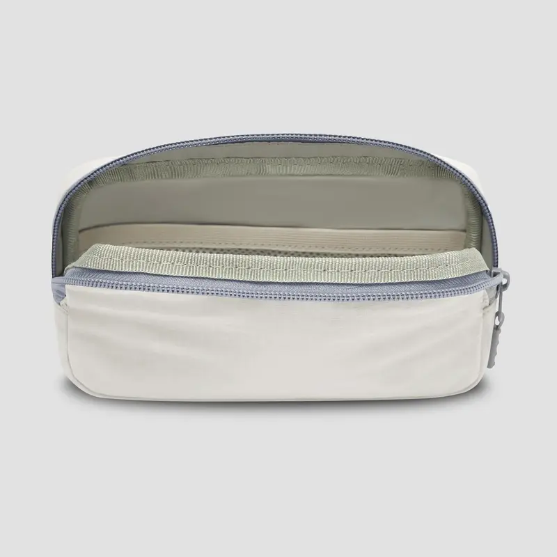 Unisex Solid Color Zipper Fanny Pack, Casual Outdoor Sports Phone Mini Waist Bag, Water-resistant Fitness Cycling Crossbody Bag for Women & Men 4