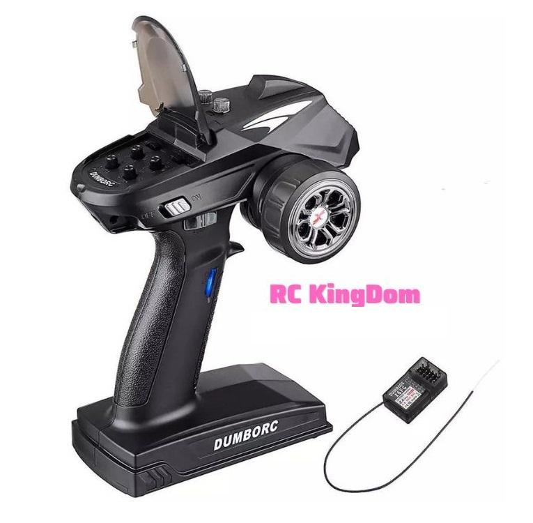 Tay điều khiển DumboRC X6 ( 6 kênh ) sóng 500m cho xe và tàu điểu khiển 4
