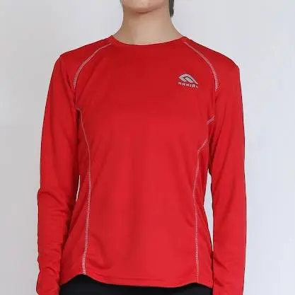 MANIAK Baju Sport Olahraga Wanita Lengan Panjang Atasan Kaos Running Lari Gym Senam Zumba Sepeda Bulutangkis (BMW 04 L/S) 6
