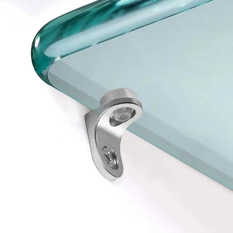 Kệ Kính Giá Đỡ, [TESE], Hỗ Trợ Giá Đỡ Cố Định Góc Phải, Đế Cốc Hút, 20x 6