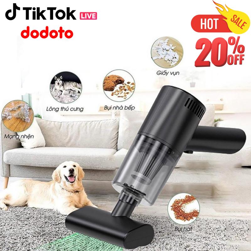 [DUY NHẤT LIVESTREAM] Máy hút bụi cầm tay mini không dây đa năng công suất lớn sử dụng hút bụi ô tô, giường, bàn làm việc Làm Sạch máy hút bụi