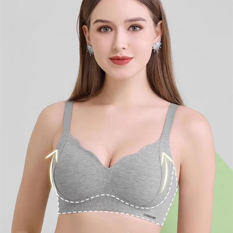 Áo Ngực Không Đường May, Phong Cách Hàn Quốc Phổ Biến Ngực Chun, Nâng Ngực, Chống Chảy Xệ, Ngoại Cỡ, Mềm Mại, Đồ Lót Thời Trang Nữ big size 7