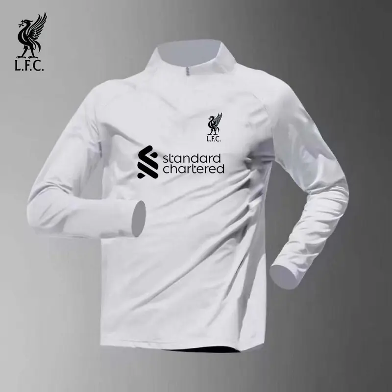 Trang Phục Tập Luyện Real Madrid, Dành Cho Nam, Lưới Và Thoáng Khí, Đồng Phục Bóng Đá, Áo Thể Thao Có Khóa Kéo, Nhanh Khô, Dài Tay, Madrid Cùng, Ngày Phát Hành: 2023 / 24 Top Sport 6