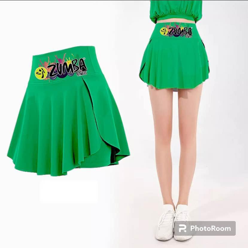 Zumba skort-skirt with short uniform or Terno_voghion.com