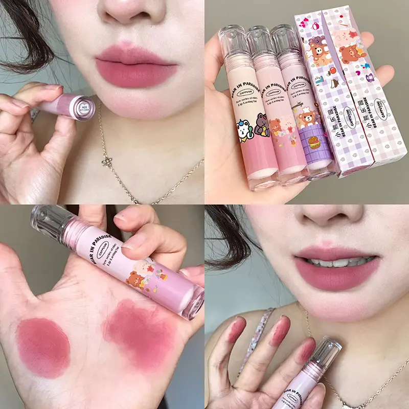 Cappuvini Beruang Syurga Bubble Tea Lumpur Bibir, Barangan Domestik ...