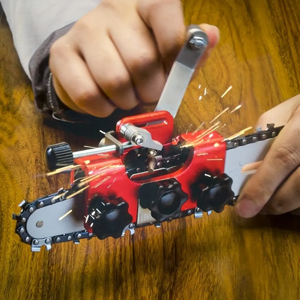 Upgrade Your Chainsaw With This Portable Chain Sharpener - Get Professional Results In Minutes, Hand Tool