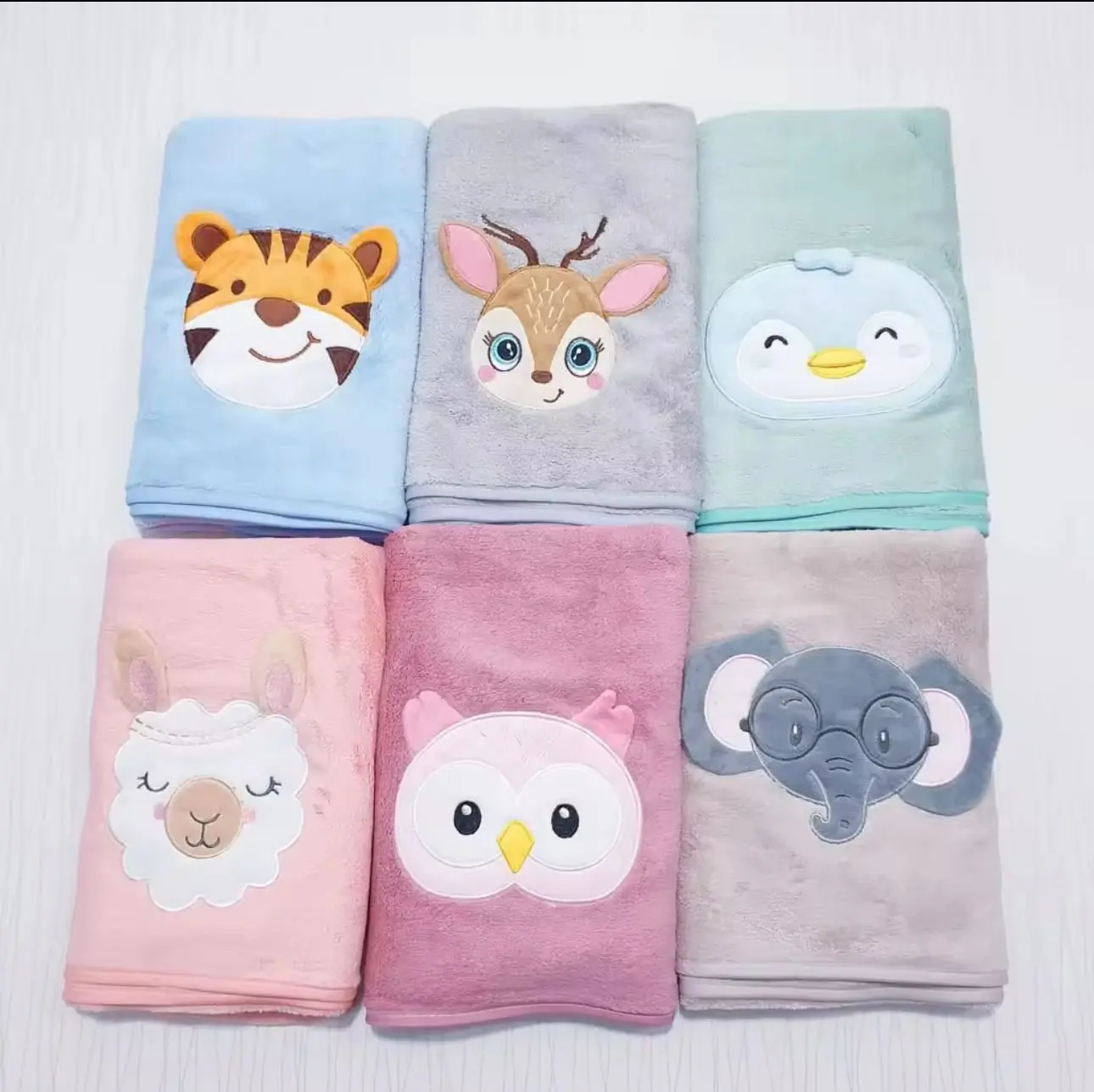 Handuk Mandi Bayi ukuran 50X100Cm Microfiber Prenium Kuping Karakter Mungil Baby Wear