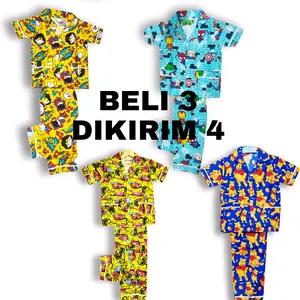 piyama anak / stelan anak / baju tidur anak paket usaha