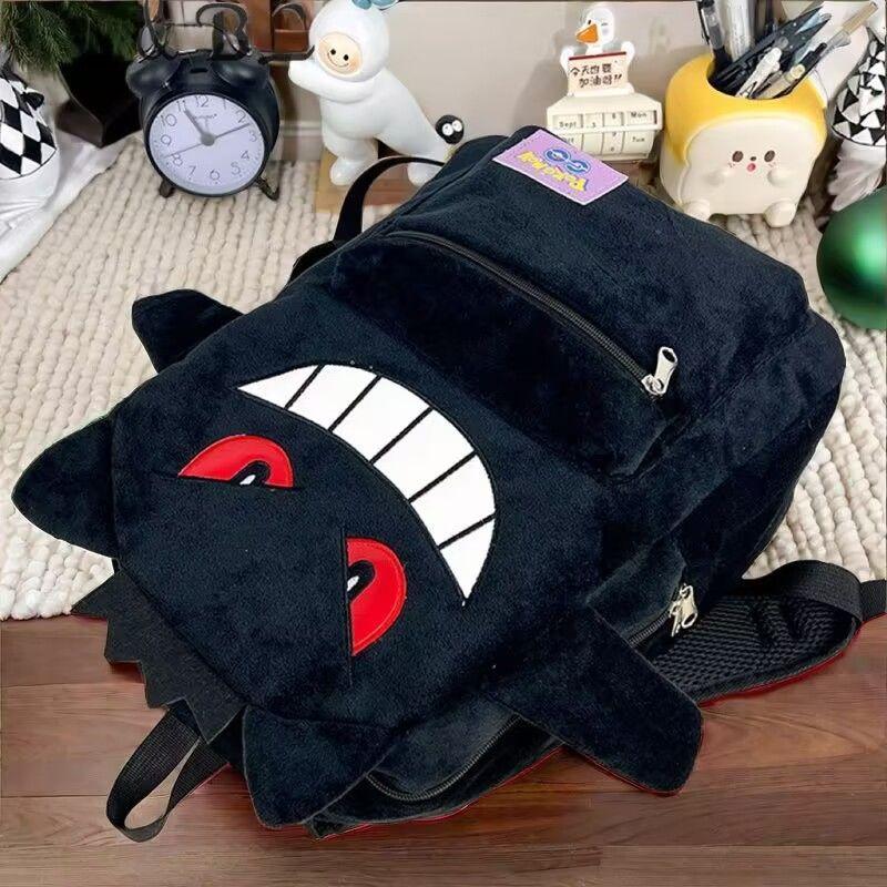 Ba Lô Nhồi Bông Gengar, Màu Đen, Hàng Mới Về, Thích Hợp Cho Học Sinh Cặp Đôi Nam Nữ, Phong Cách Anime Hoạt Hình, Thiết Kế Thường Ngày Dung Tích Lớn, Có Sẵn Vận Chuyển 48 Giờ, Năm 2025 7