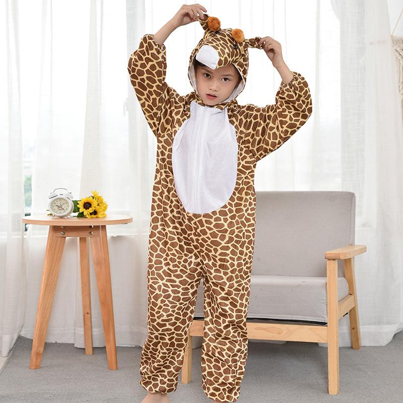 Animal Doll Cartoon Giraffe Animal Performance Costume Animal Performance Costume Children's Day Performance Costume 0