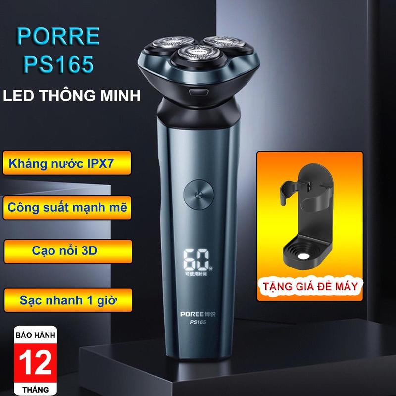 [FLYCO PORRE] Máy cạo râu cao cấp FLYCO POREE PS165 côn suất 5W mạnh mẽ