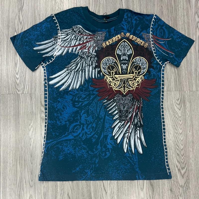 Áo hoa văn rock bụi mẫu mới 5