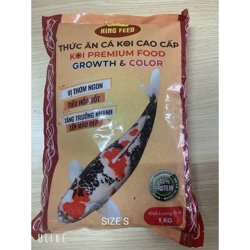 Thức ăn siêu đạm cho chép sư tử King Feed 45% đạm gói 1kg 7