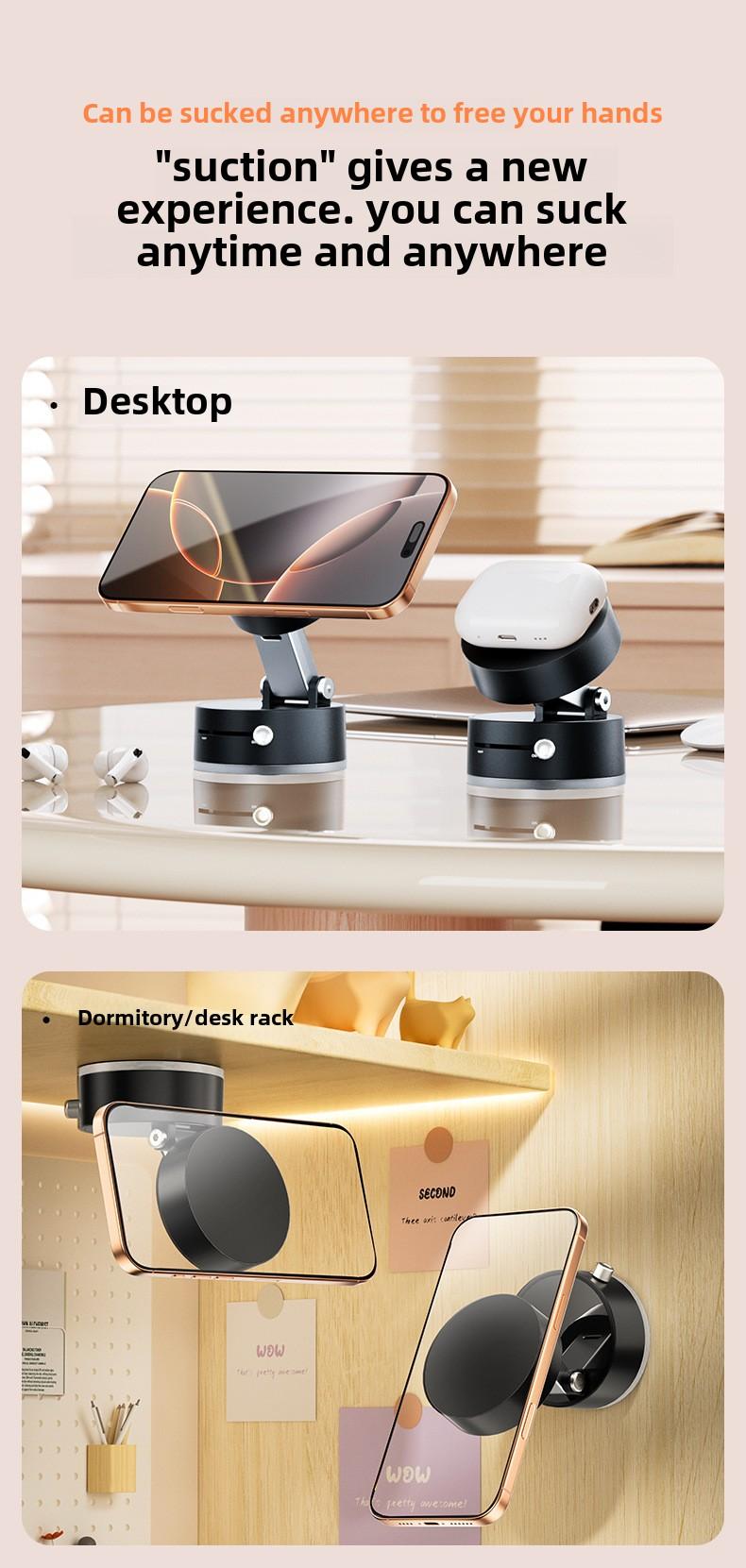 Product Introduction of Giá Chân Đế Cốc Hút Chân Không, Đa Năng, Cho Nhà Bếp Lười Biếng Kitchen 2