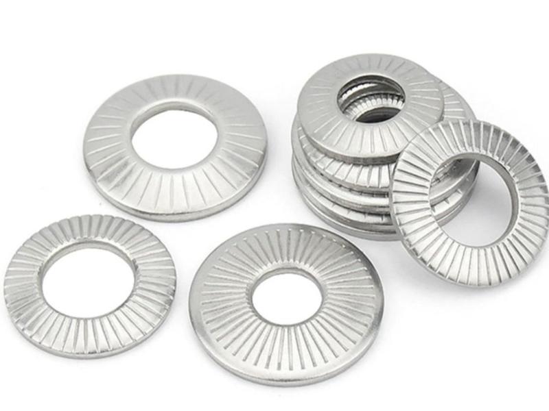 (INOX304) Set 10 cái M4-M8 Long đen chống xoay dạng nón inox304 M4, M5, M6, M8 1