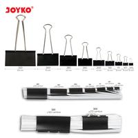 Gambar Binder Clip Klip Penjepit Kertas Joyko Black - No.105-12Pcs dari Joyko Indonesia Kota Administrasi Jakarta Utara 2 Tokopedia