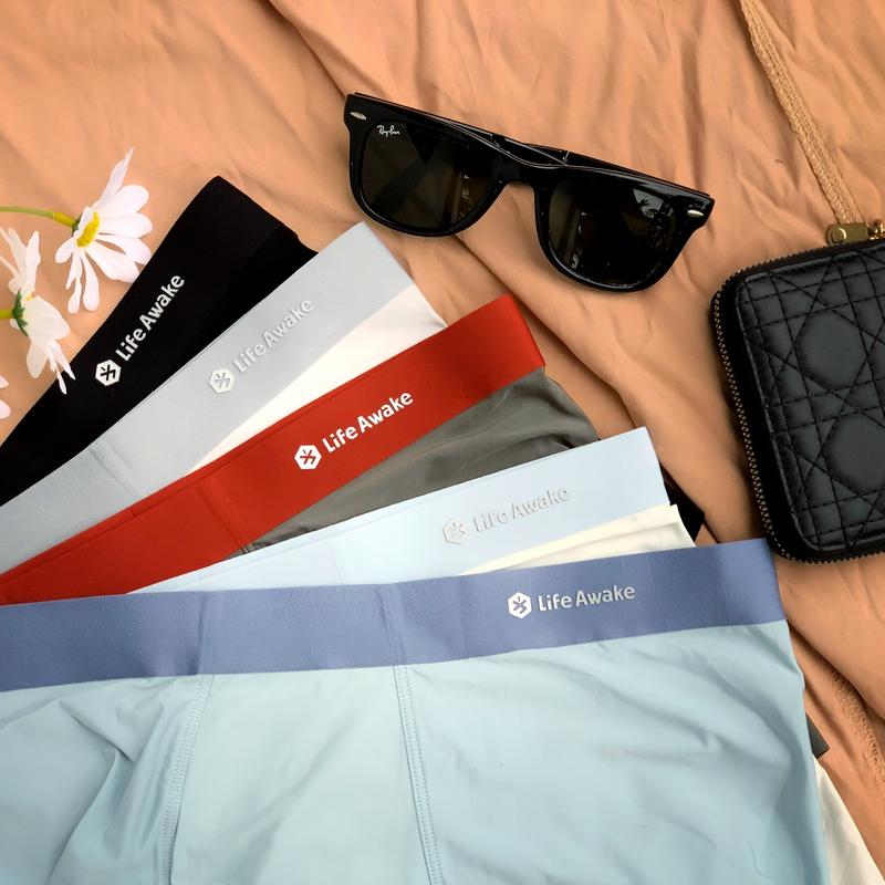 Quần lót nam Life Awake cao cấp Quần sịp đúc lụa băng co giãn thoáng khí kháng khuẩn an toàn mềm mịn mát chính hãng