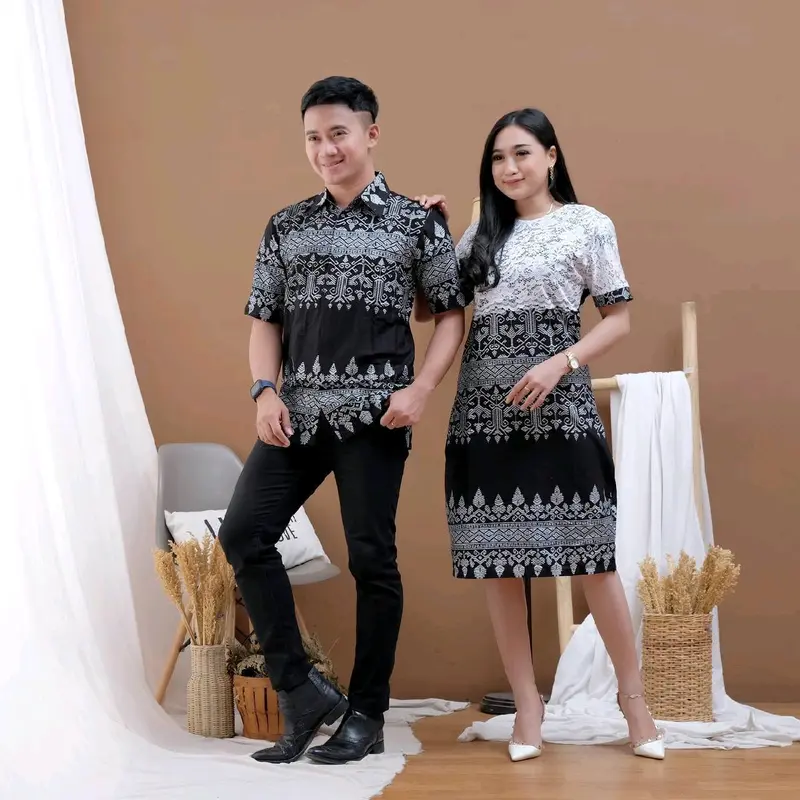 couple dress Anjani silver Katun 0