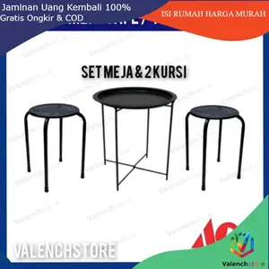 Ace set meja dan kursi cafe / set meja dan kursi cafe / meja cafe / meja teras / set meja outdoor