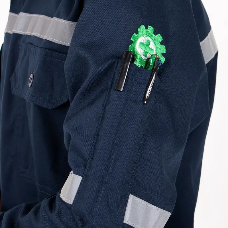 Kemeja Lapangan Baju Safety Lengan Panjang Wearpack Safety Baju Kerja Septi Werpak Atasan Seragam Lapangan Produk Original Mine Safety Apparel MSA PROMO 3