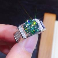 Gambar Diamcity Cincin Terbuka Biru-hijau PT950 Ring Fashion Mewah Ringan Pria Dan Wanita - 2 karat, Dapat disesuaikan dari Diamcity Official Store Kab. Gresik 5 Tokopedia