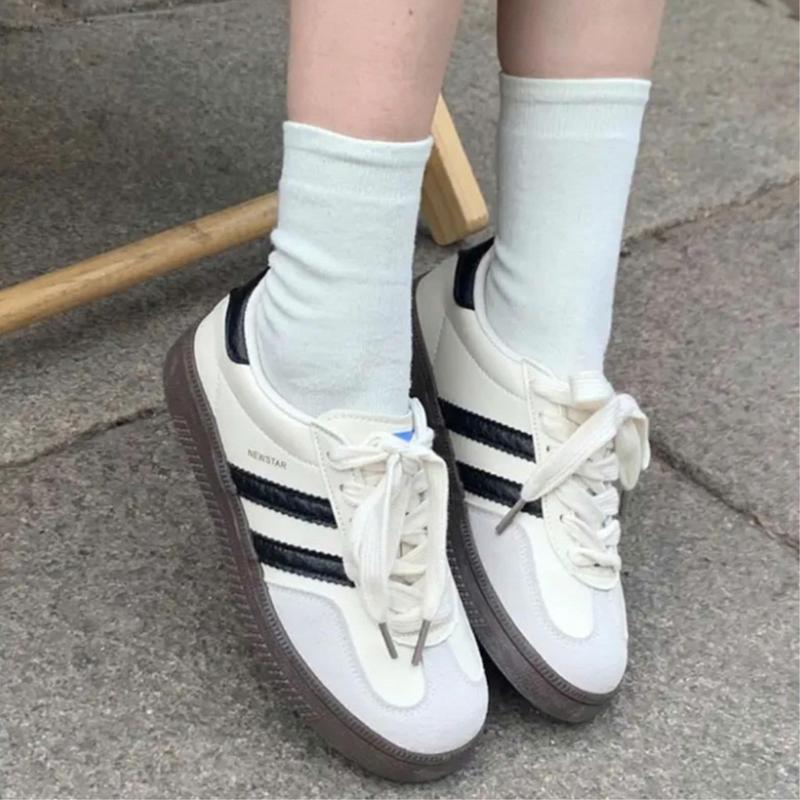 Sắm Tết Giày Nữ Thể Thao 4 Mùa 2 Sọc Sườn - HapuA71