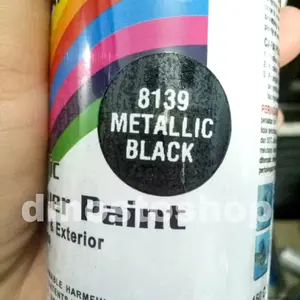 Pilok Pilox Diton Metallic Black/ Hitam Mengkilap (8139) 150cc redi stok