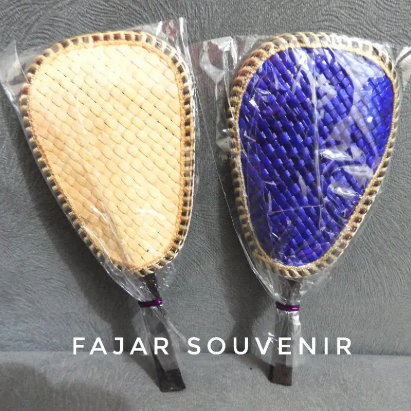 50 PCS SOUVENIR KIPAS PANDAN KEMAS PLASTIK 2