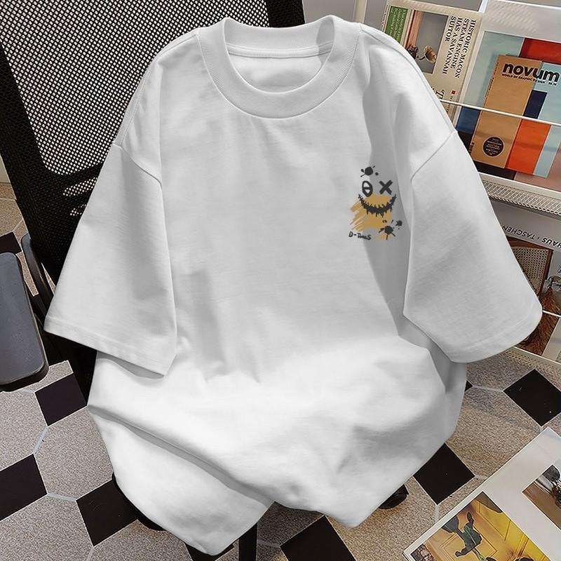 NASA IDOL Baju Kaos Oversize couple pasangan gaya grafiti Distro Keren Premium Lengan Pendek T-shirt atasan kekinian C240 Wanita Katun Dewasa 2