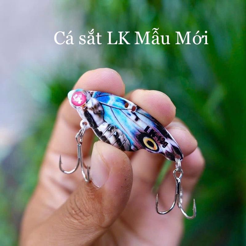 Cá sắt câu lure LK HOÀ phiên bản mới 12g và 16g Câu Cá Đi Câu Bắt Cá Fishing
