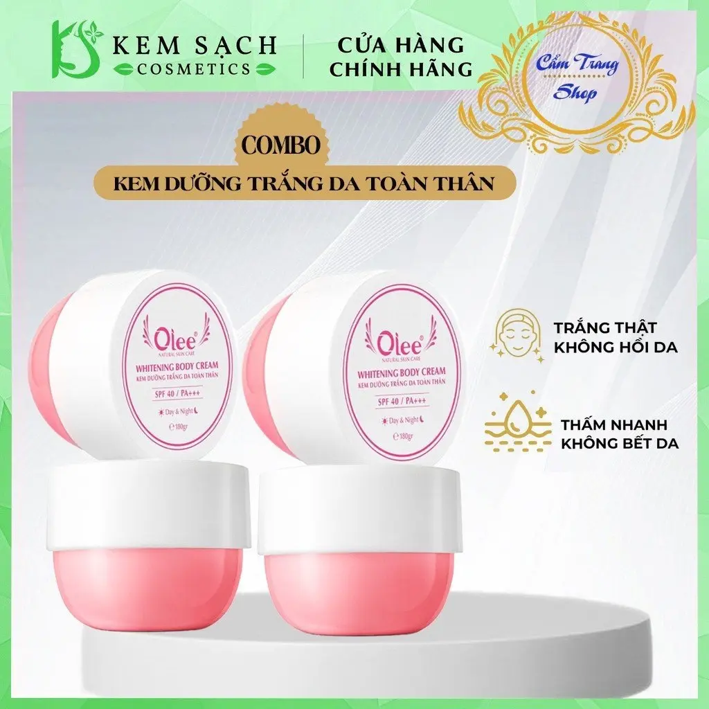 combo 2 body 250k chống nắng 40+