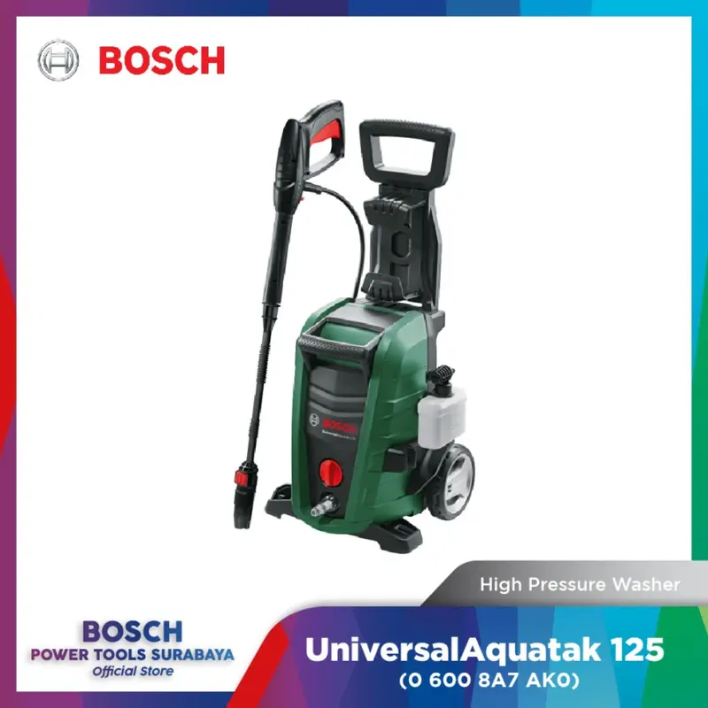 Bosch AQT 125 Alat Cuci Mobil / Universal Aquatak Pressure Washer 0