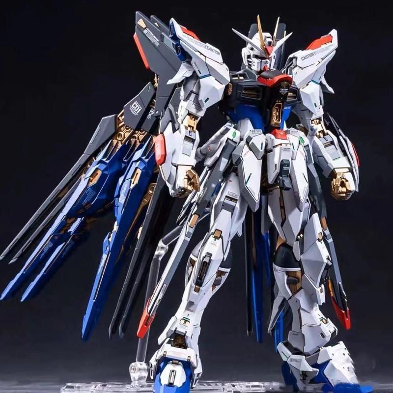 Mô Hình Gundam MG Strike Freedom Wing, Đồ Chơi Mô Hình Mecha Lắp Ráp Kiệt Tác Destiny Kỳ Lân Astray Màu Xanh Đỏ, Năm 2025 4