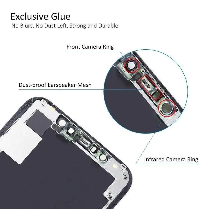 Màn Hình IP 12 / 12 Pro / 12 Pro Max Kèm Bộ Tua Vít Tháo Lắp Phụ Kiện 8
