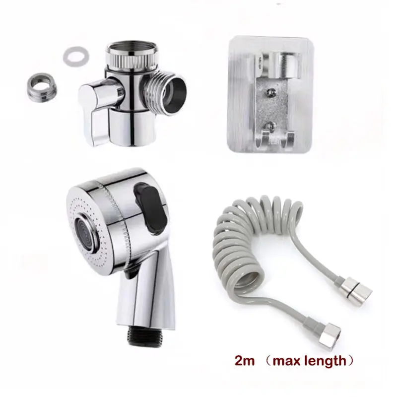Đầu Vòi Hoa Sen Nhỏ Cầm Tay Chất Liệu ABS, Để Thoa Dầu Gội Đầu, Thích Hợp Cho Salon Gội Đầu, Loại Công Tắc Bên, Phụ Kiện Phòng Tắm, Bộ Phần Cứng, Q1, VNB15 2