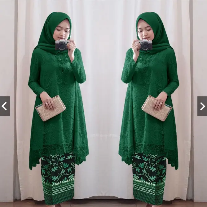 SET KEBAYA SAFITRI  / SETELAN BATIK KEBAYA SIZE XL 7