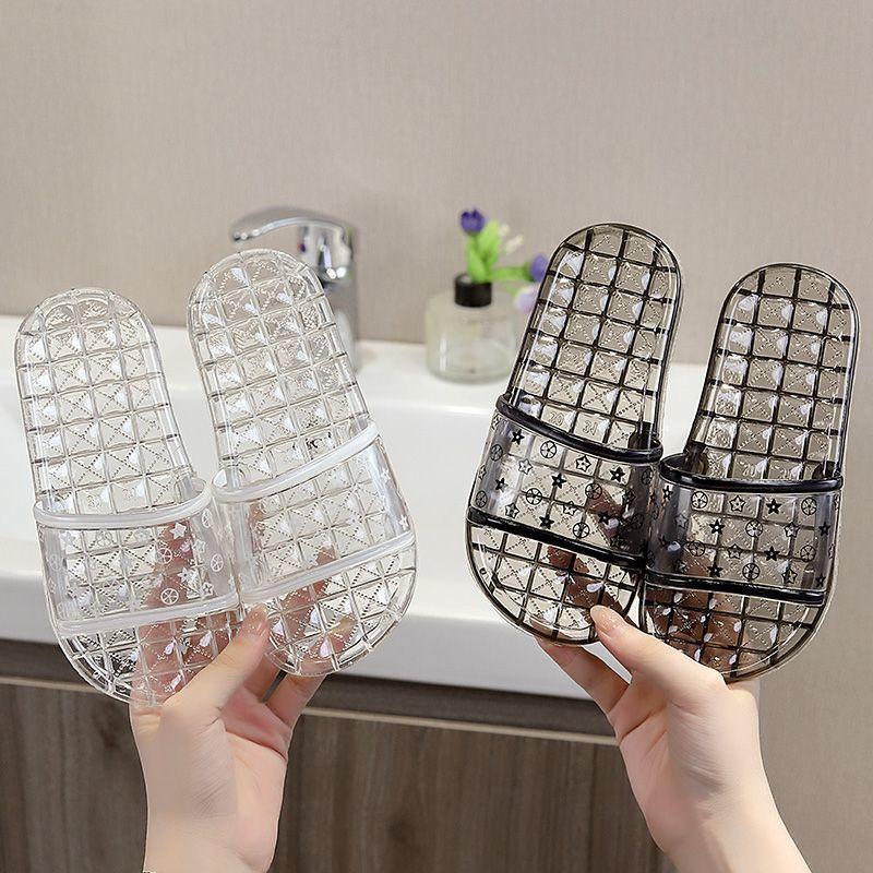 Dép Mùa Hè, Giá Trị Cao, Dành Cho Cha Mẹ Và Con Cái, Dễ Phối Đồ Trong Nhà, Phong Cách Hợp Xu hướng Thích Hợp Cho Bé Trai Và Bé Gái, Cặp Đôi, Chống Mùi, Dép Trượt Pha Lê, Được Thu Thập Bởi 5208 Người 8