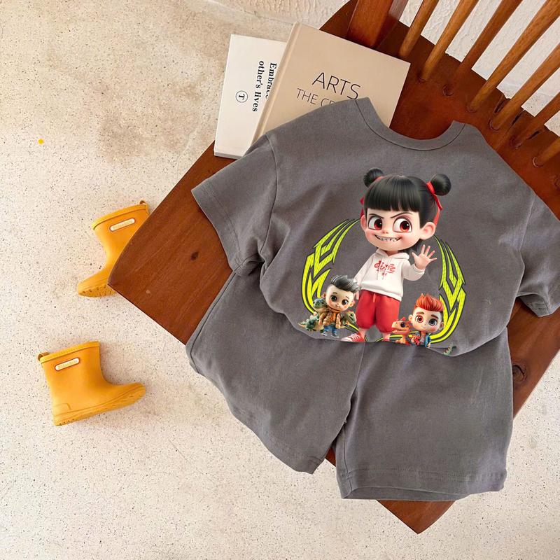 (HOT) Sét Bộ Natra Cho Bé Trai Và Bé Gái Chất Vải Tici - Hottrend Hè 2025 Cotton 2