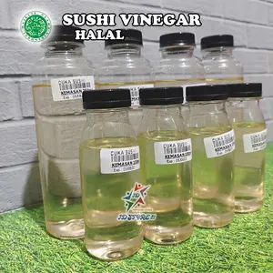 Cuka Sushi Seasoning Halal / Vinegar Cuka Bumbu Nasi Sushi Gimbap Onigiri Organik Rice