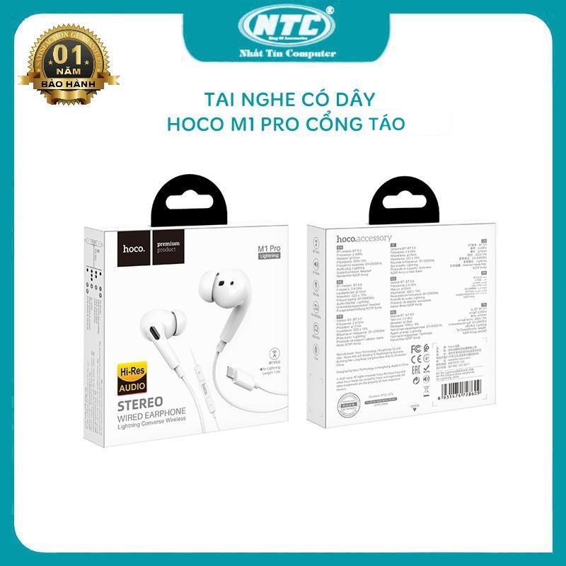 Tai nghe nhét tai Hoco M1 Pro cổng LN cho Táo (Màu ngẫu nhiên) - Nhất Tín Computer