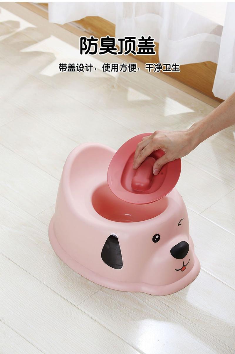 Product Introduction of [99% Positive Review Rate Same Style] Cute Puppy Baby Toilet Integrated Potty Stool with Lid Children's Small Toilet Boys Girls Potty Urinal 6