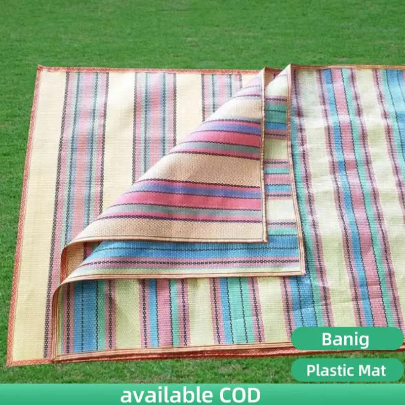 HR Banig Plastic Flexible Mat - Single, Queen, King Size for Home and ...