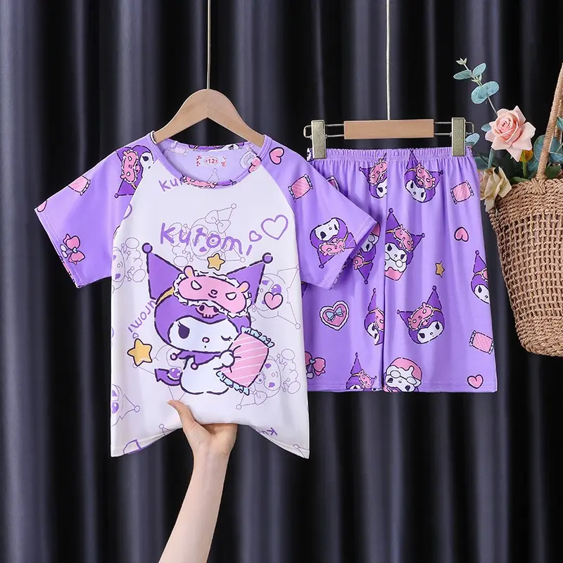baju santai baju tidur anak 4-12 tahun T.