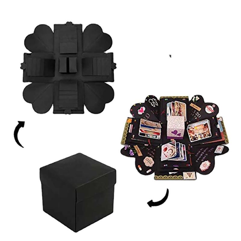 DIY Photo Album Explosion Box, 1 Box Romantic Surprise Gift Box, DIY Photo Album Surprise Box, Gift for Him/her, Decoration Items 5