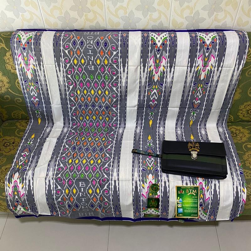 Sarung BTM Type MJM Original Songket Signature Full Sutra 100% 0