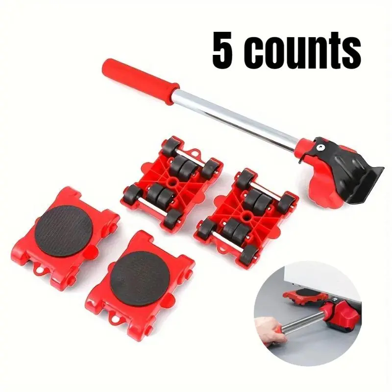 Furniture Moving Roller Tool, Furniture Moving Tool, Heavy Object Moving Tool, Universal Wheel Moving Tool for Home Office