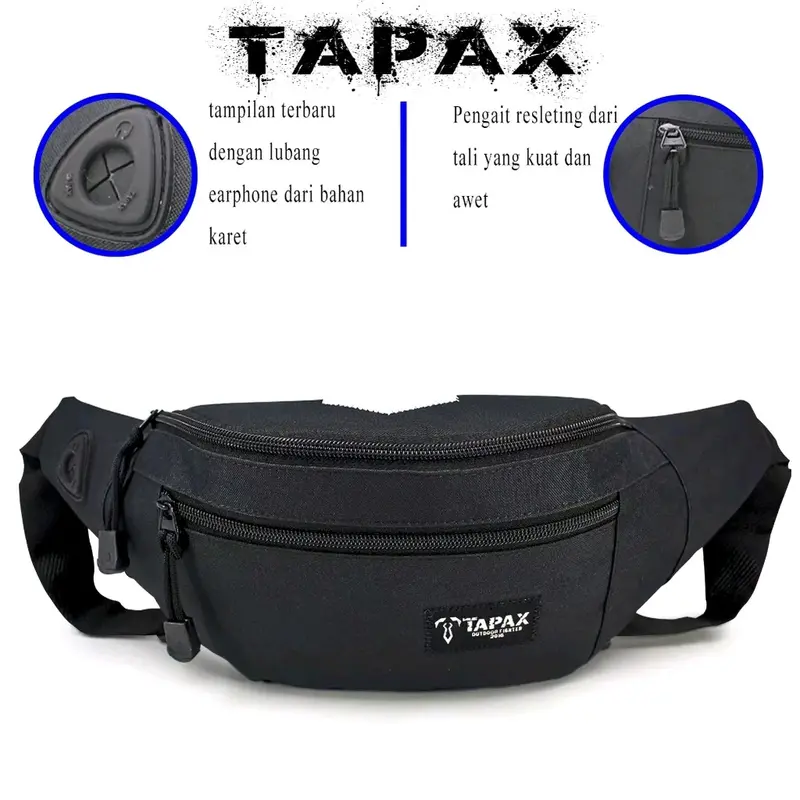 EXPOSE STORE Tas Selempang Waistbag Oval Tapax Original Shop