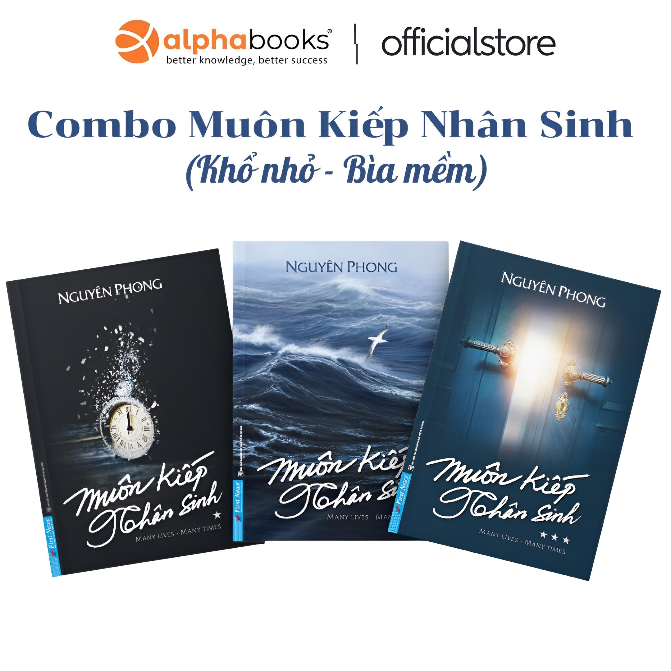 Sách Combo Muôn Kiếp Nhân Sinh - Khổ nhỏ - Bìa mềm - First News - Combo 3 Cuốn
