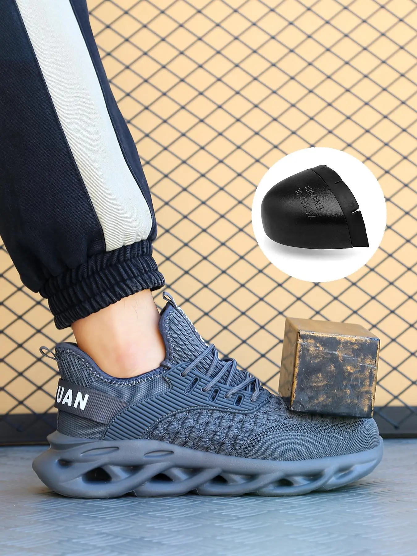 Men's Fashionable Breathable Mesh Sneakers, 2024 New Style Casual Comfortable Sports Running Shoes, Trendy All-match Sneakers for Daily Wear